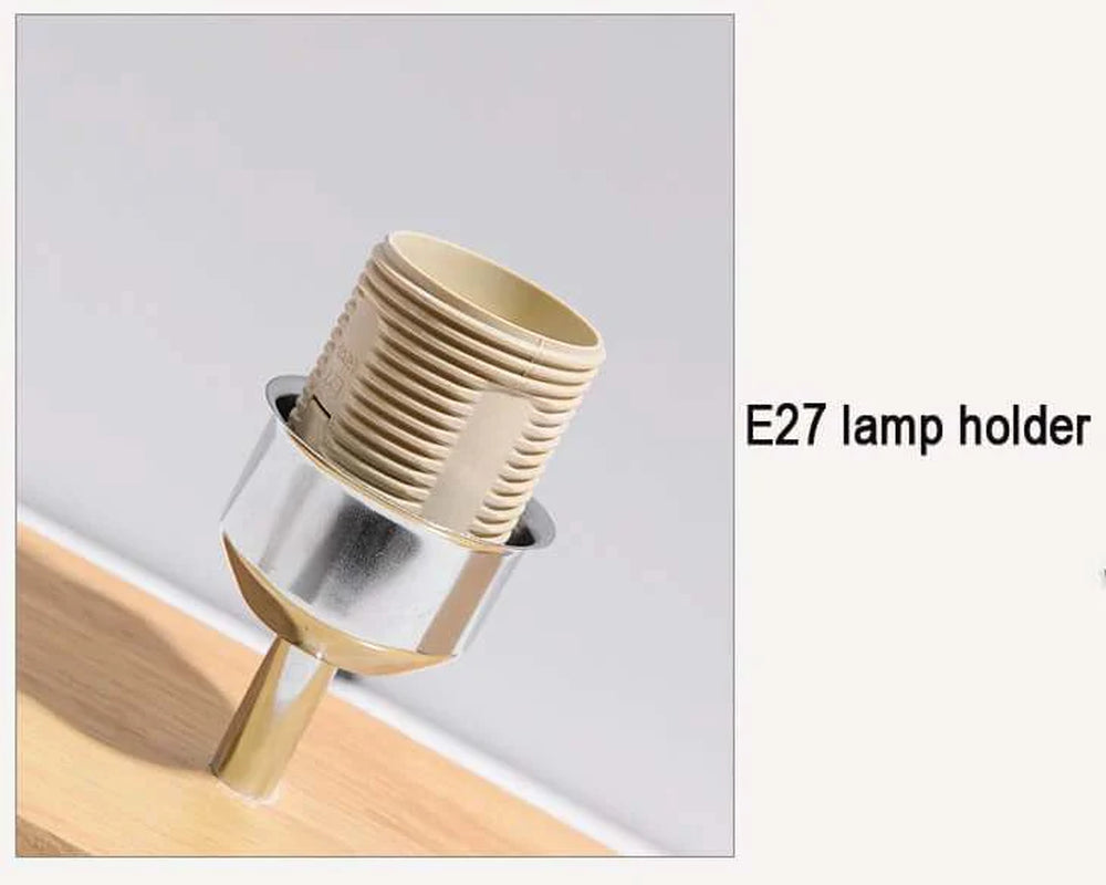EcoDrop Natural Wood Table Lamp – Sustainable Warmth for Conscious Living