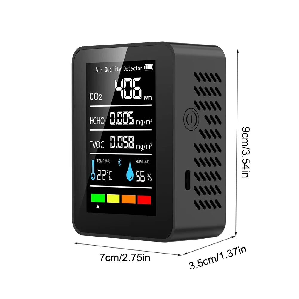 EcoDrop Smart 7-in-1 Air Quality Monitor
