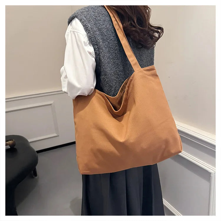 EcoDrop Organic Cotton Canvas Tote Bag