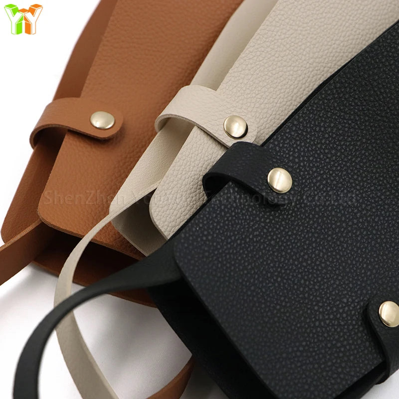 EcoDrop Vegan Leather Wine Bag – Stylish Reusable Wine Carrier for Travel, Beach & Corporate Gifting-3