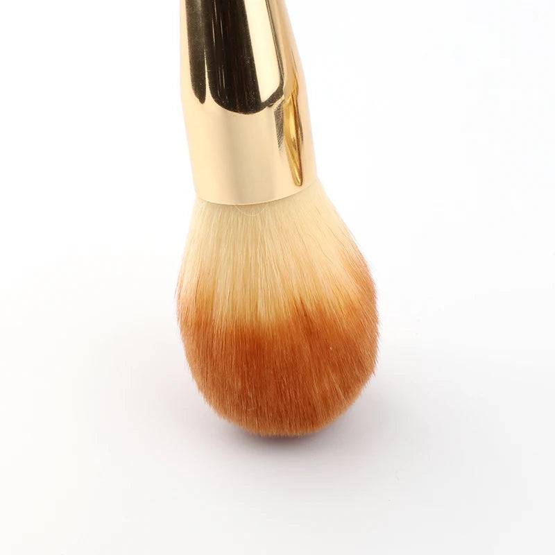 EcoDrop 18-Piece Gold Bamboo Makeup Brush Set-4