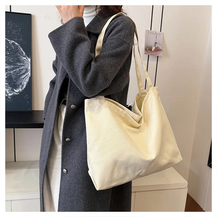 EcoDrop Organic Cotton Canvas Tote Bag