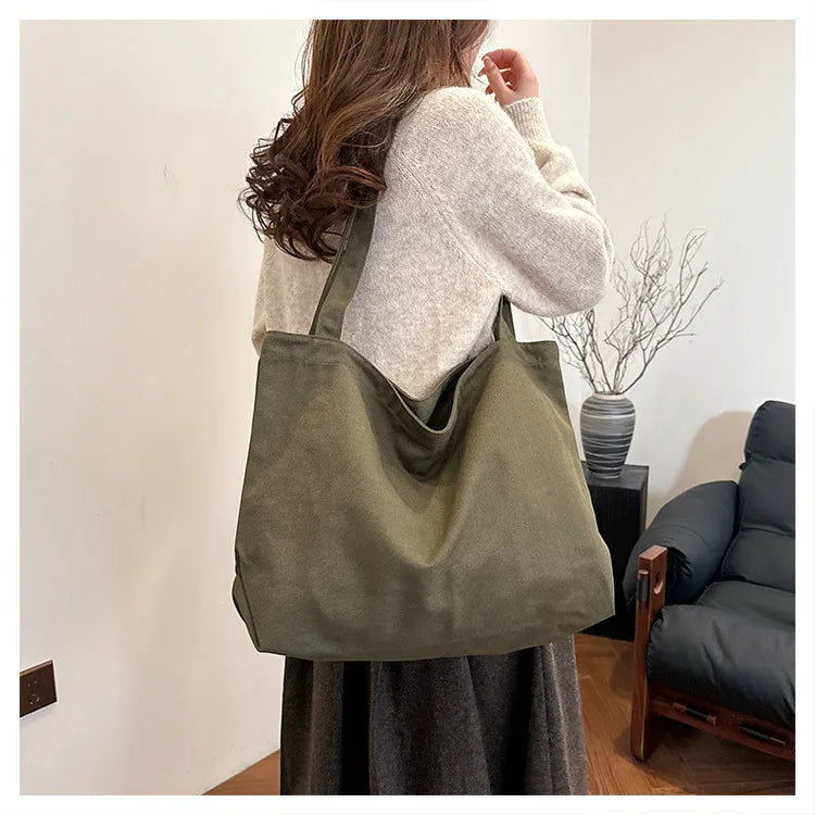 EcoDrop Organic Cotton Canvas Tote Bag