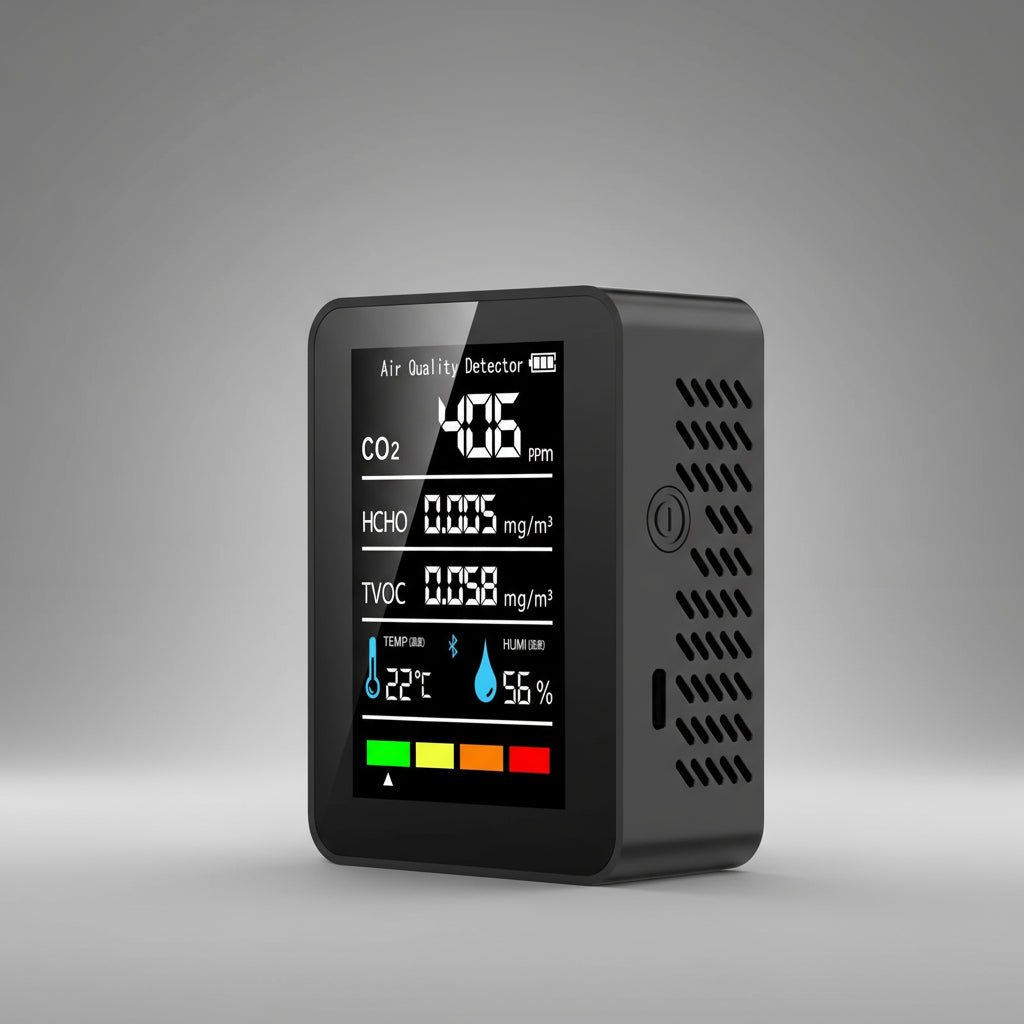 EcoDrop Smart 7-in-1 Air Quality Monitor
