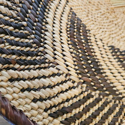 Set of 2 Handmade African Wall Baskets | Zimbabwe Baskets | Boho Wall Decor | 2A-4