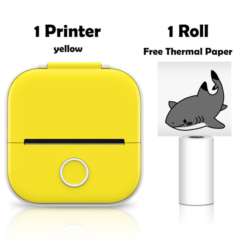 Phomemo T02 Mini Pocket Bluetooth Thermal Printer Inkless Wireless Photo Sticker - EcoDrop