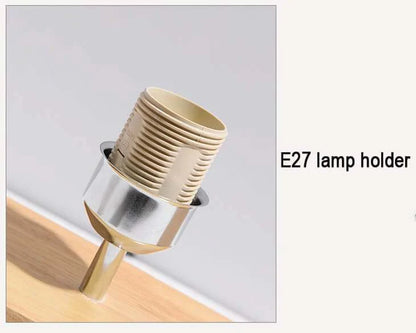 EcoDrop Natural Wood Table Lamp – Sustainable Warmth for Conscious Living
