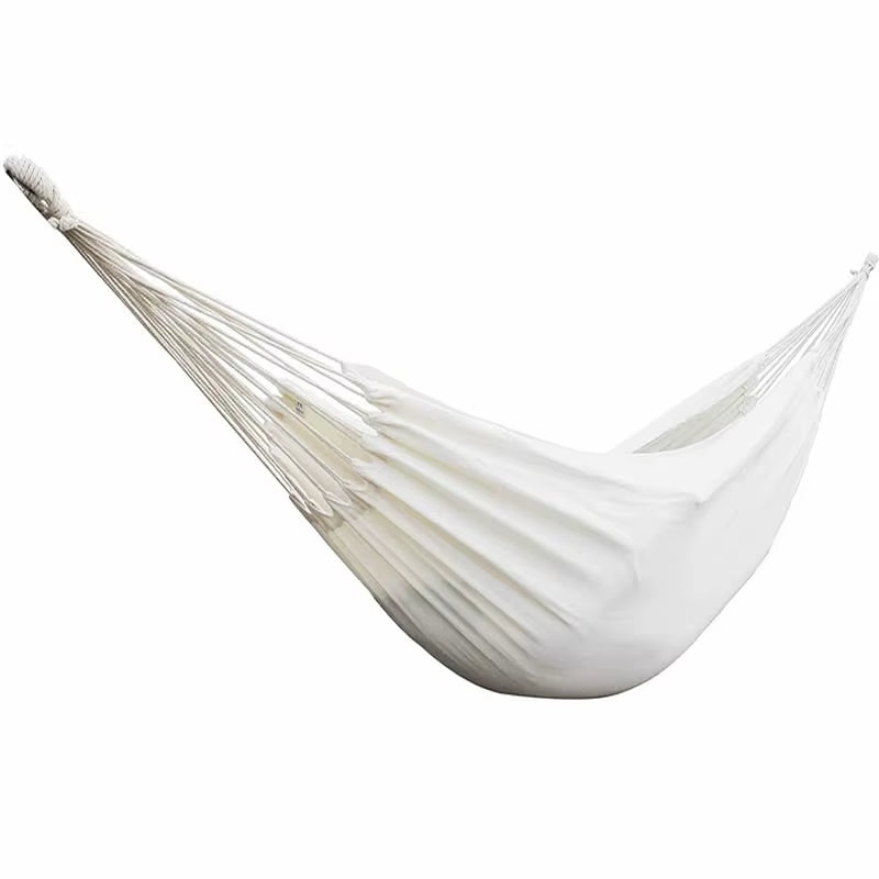 EcoDrop Organic Cotton Double Hammock – Fair Trade, Handwoven & Ethically Made