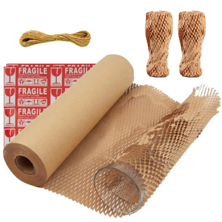 EcoDrop Honeycomb Cushion Packaging Paper