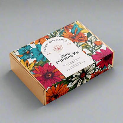 Flowers Paint by Numbers Kit, DIY Flower Painting, Easy-to-Follow Instructions, Beginners Friendly, Beautiful Flower Art, Complete Painting Set | by Victory In Wellness-1