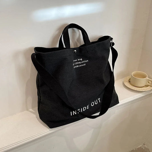 New Fashion Promotional Eco Friendly Reusable Organic Canvas Shopping Women's Tote Bags-0