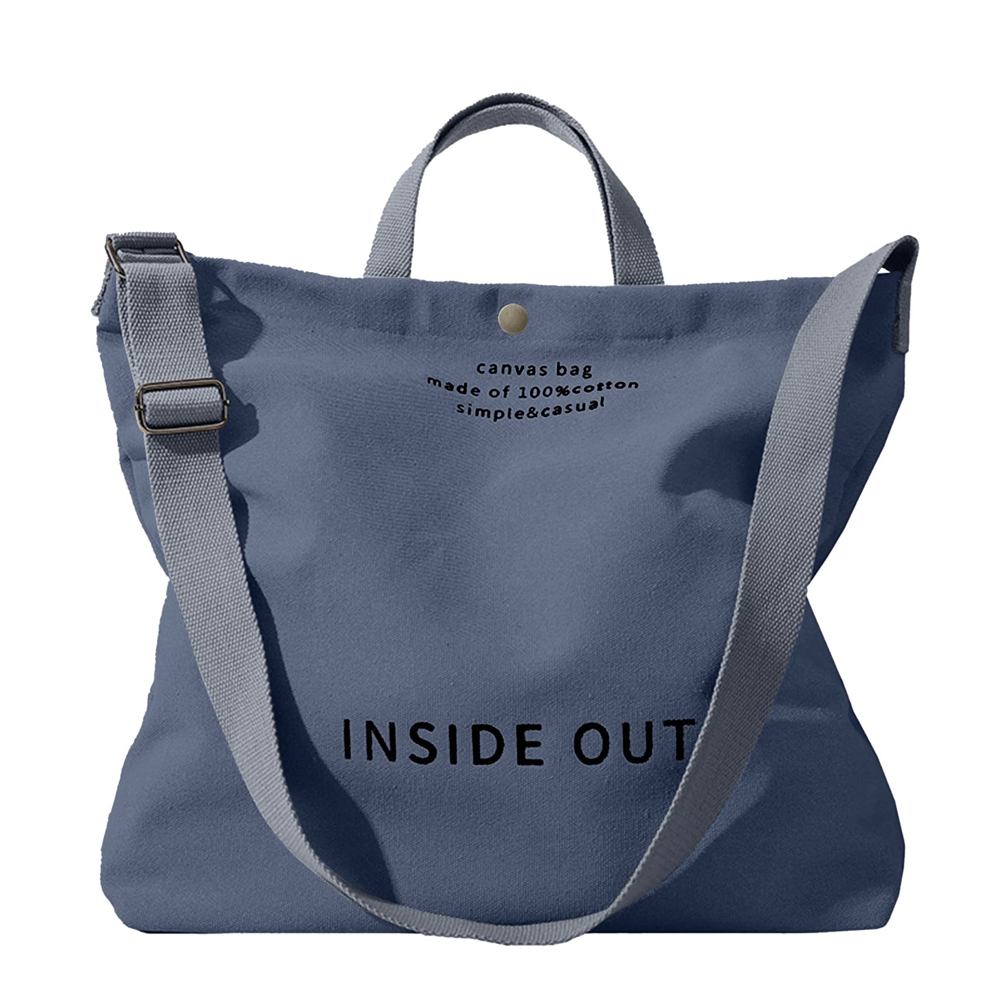 New Fashion Promotional Eco Friendly Reusable Organic Canvas Shopping Women's Tote Bags-3