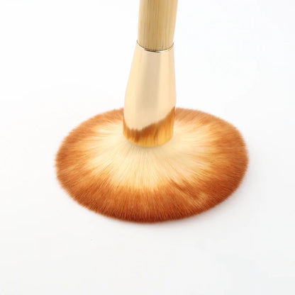 EcoDrop 18-Piece Gold Bamboo Makeup Brush Set-5