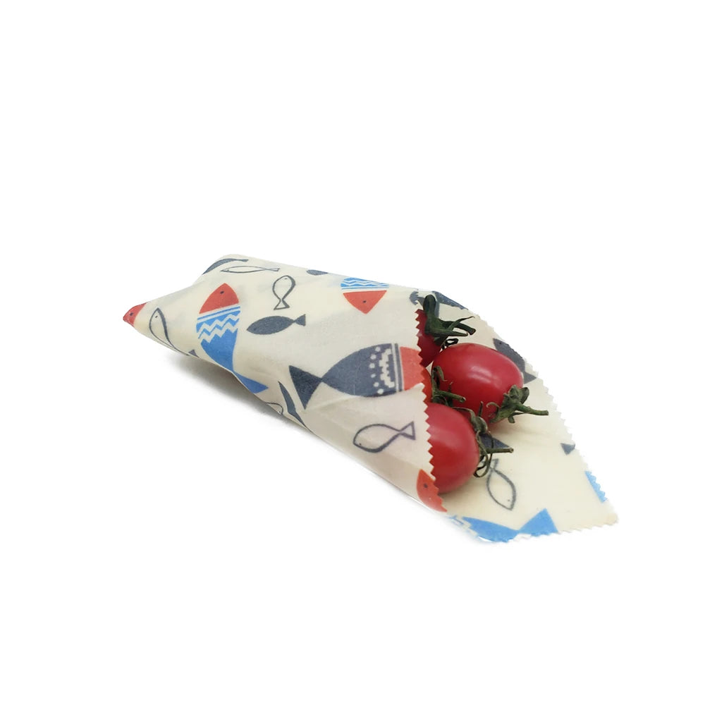 Reusable Beeswax Wraps Assorted Eco-Friendly Reusable Food Wraps Biodegradable Zero Waste Organic Sustainable-4