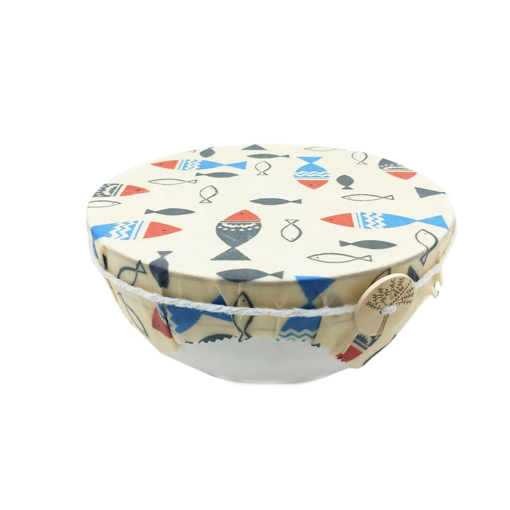 Reusable Beeswax Wraps Assorted Eco-Friendly Reusable Food Wraps Biodegradable Zero Waste Organic Sustainable-5