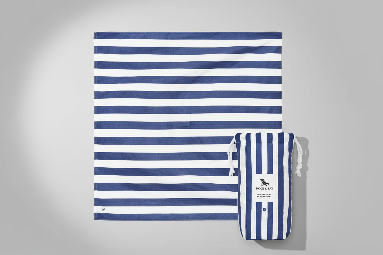 EcoDrop x Dock & Bay 100% Recycled Picnic Blanket
