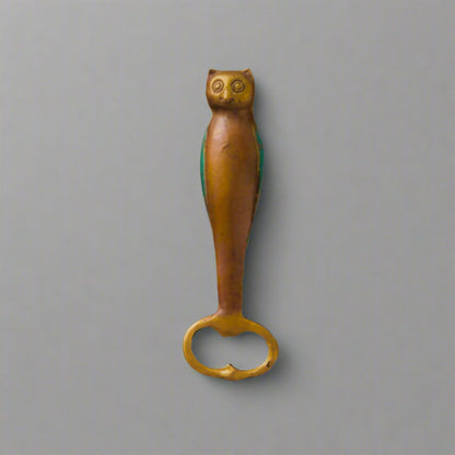 Owl Brass Bottle Opener - EcoDrop