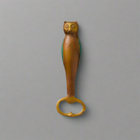 Owl Brass Bottle Opener - EcoDrop