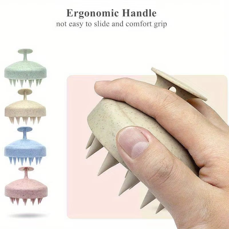 EcoDrop Eco-Friendly Hair Brush & Scalp Massager Set