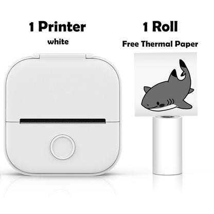 Phomemo T02 Mini Pocket Bluetooth Thermal Printer Inkless Wireless Photo Sticker - EcoDrop